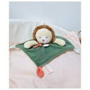 DouDou Et Compagnie Paris Couleurs Savane Lion Baby Security Blanket